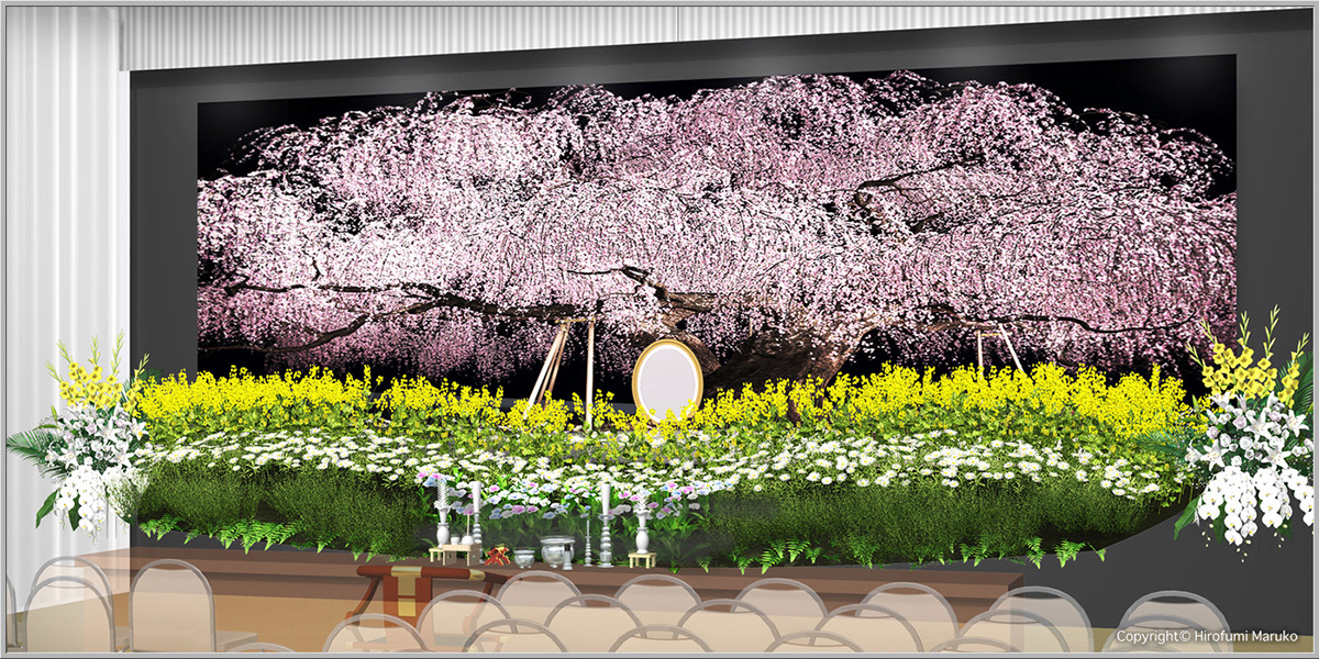 花祭壇-桜